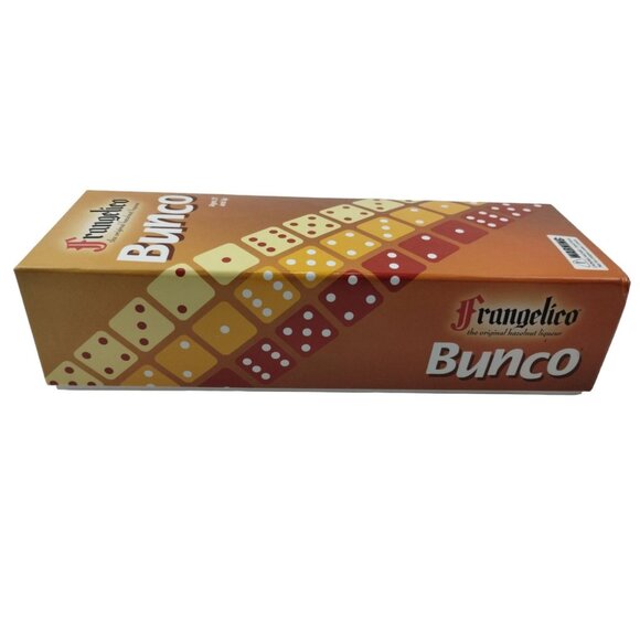 Vintage Frangelico Bunco Set Party Dice Game (New) Advertising - Picture 8 of 10